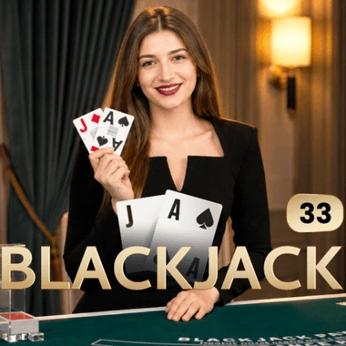 Blackjack 33 game tile
